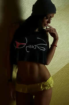 Horny Babe Sova Shows Her Nice Butt