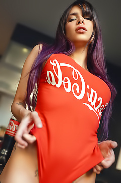 'Coca-Cola' with Witchie via Suicide Girls