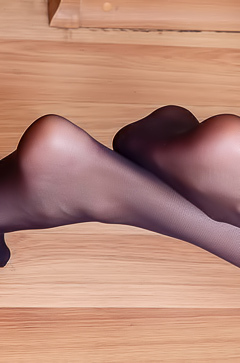 Irina J Sexy Naked Girl In Black Stockings