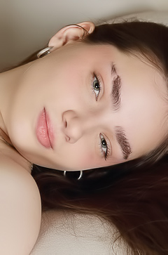 Ula Salias Lips Part In Longing As She Straddles The Edge