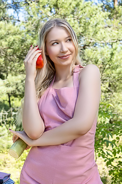 Cherry Teases With A Glimpsed Silhouette Of Her Curves