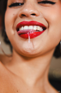 Horny Lilith Baph Pushing Sex Toy Inside